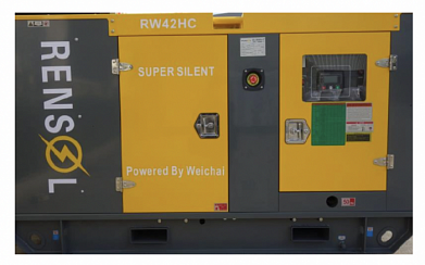 Дизельный генератор Rensol RW25HC в кожухе ДизельЭнергоРесурс