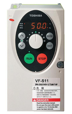 Частотный преобразователь TOSHIBA VFS11-4022PL-WN 2,2кВт 380В